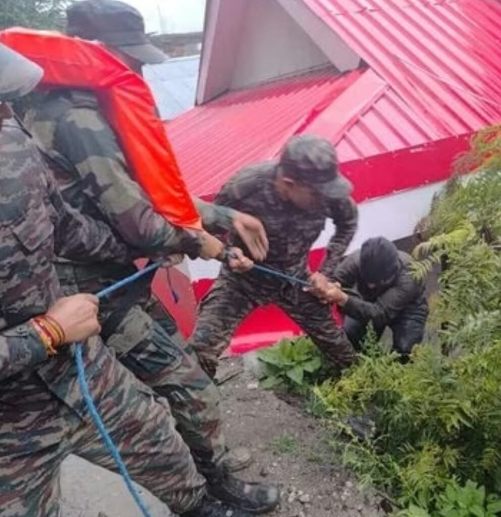 धराली में तबाही